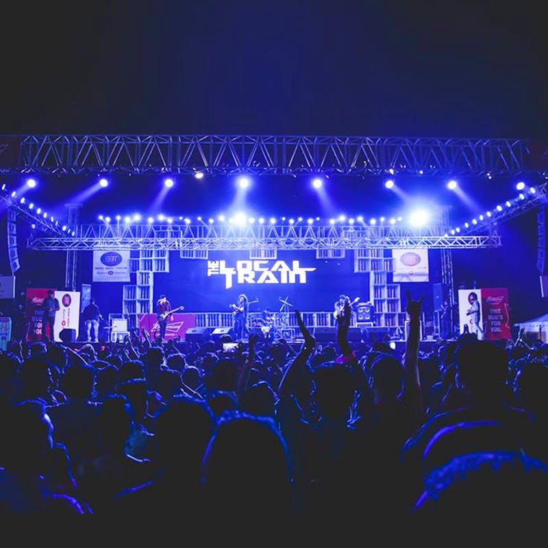Stage,Performance,Entertainment,Concert,Rock concert,Crowd,Light,Lighting,Event,Public event