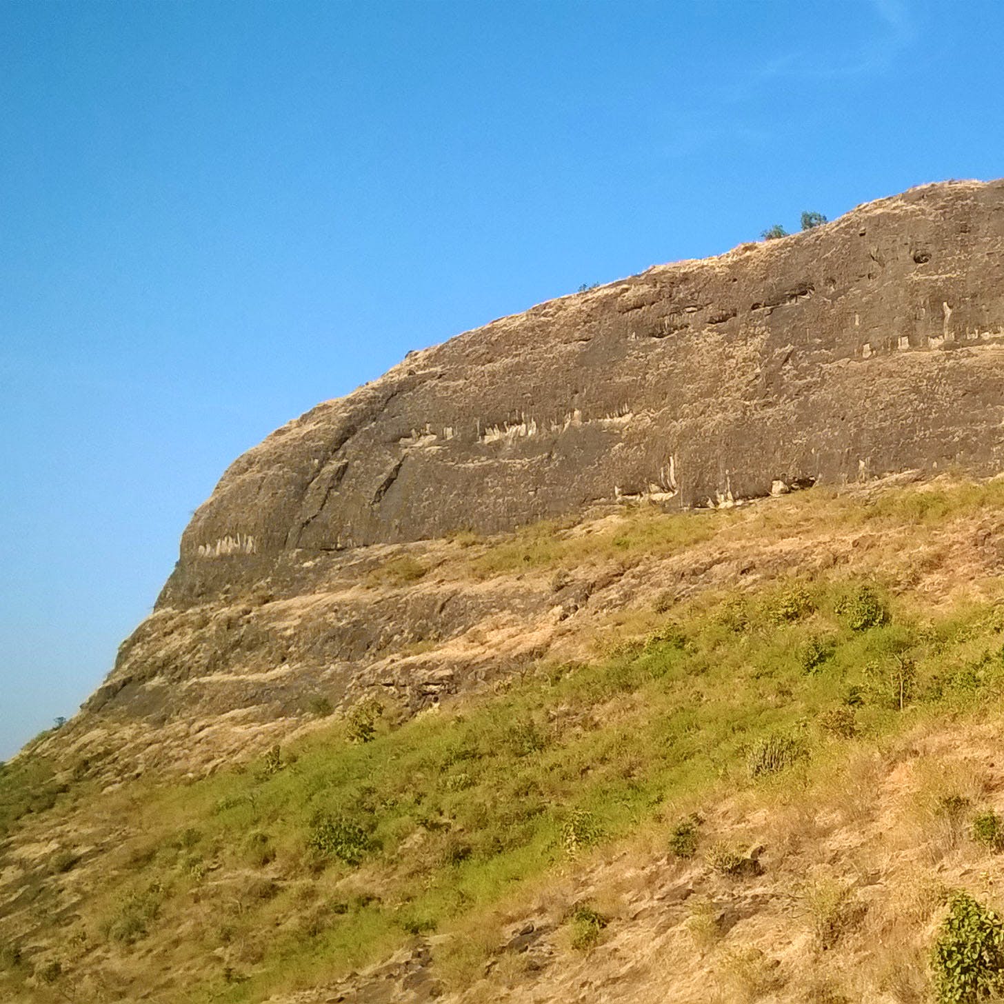 Mountainous landforms,Hill,Vegetation,Mountain,Outcrop,Rock,Escarpment,Highland,Formation,Grassland