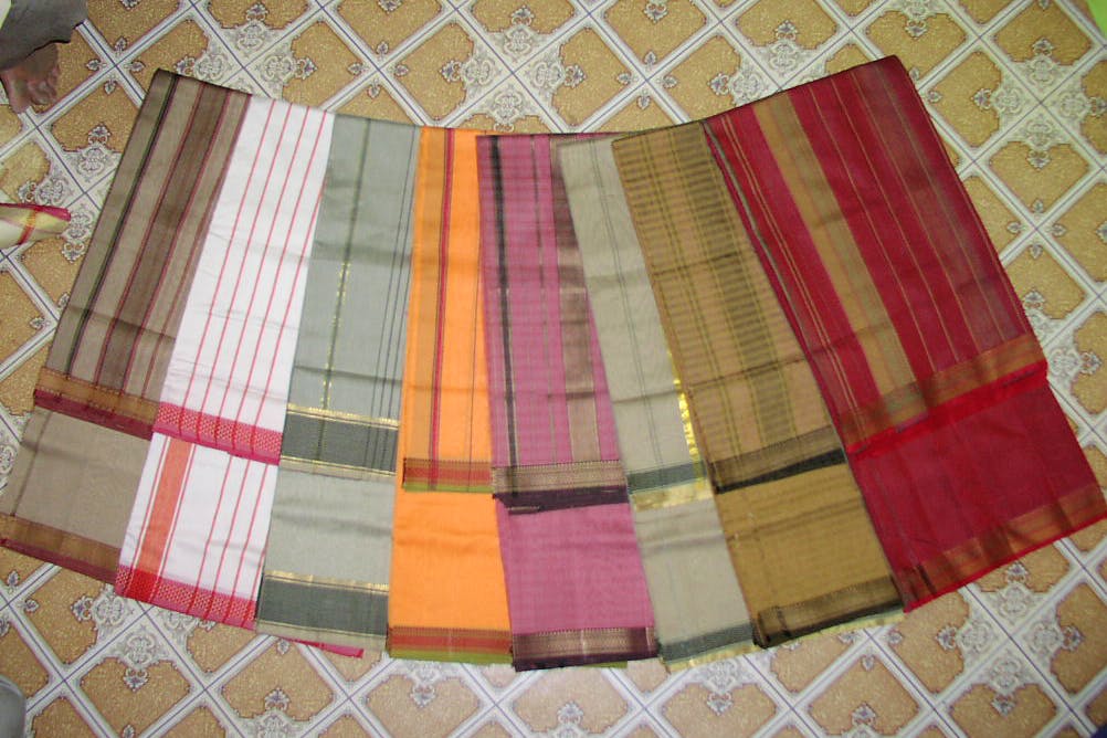 ACFPL Block Prints jute cotton sarees, With Blouse, 5.5 m at Rs 505/piece  in Pune