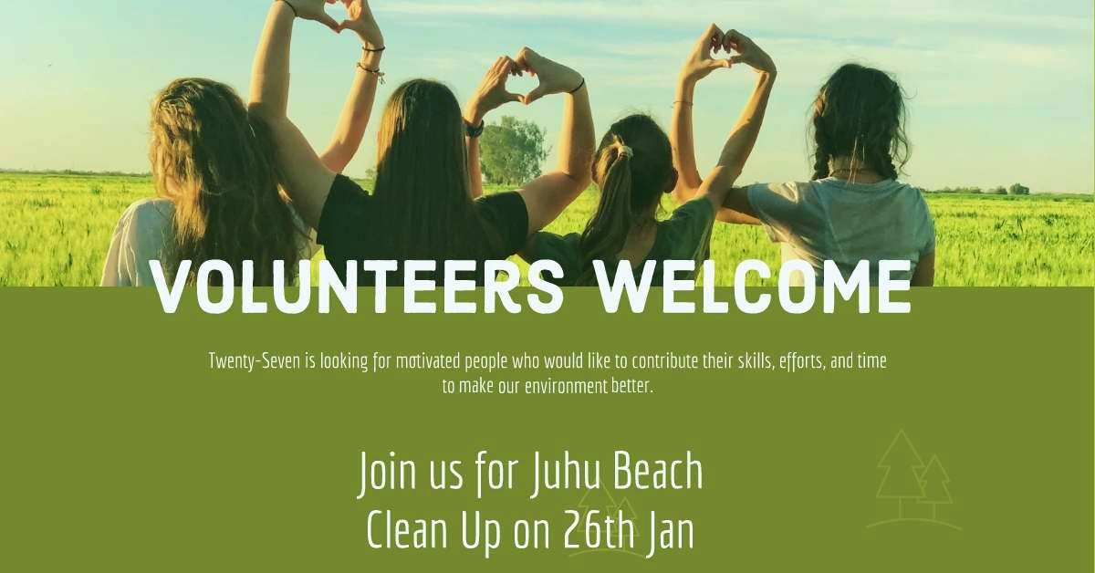Earth Saviours - Beach Clean Up, Juhu