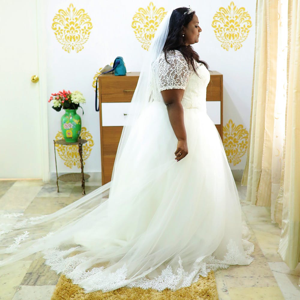 Where can I find a Christian wedding gown in Hyderabad with reasonable  prices  Quora