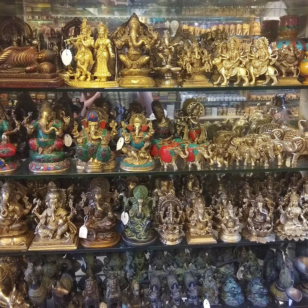 Souvenir,Metal,Collection,Bazaar,Statue