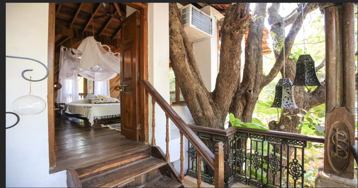 Tree house in north goa LBB Goa
