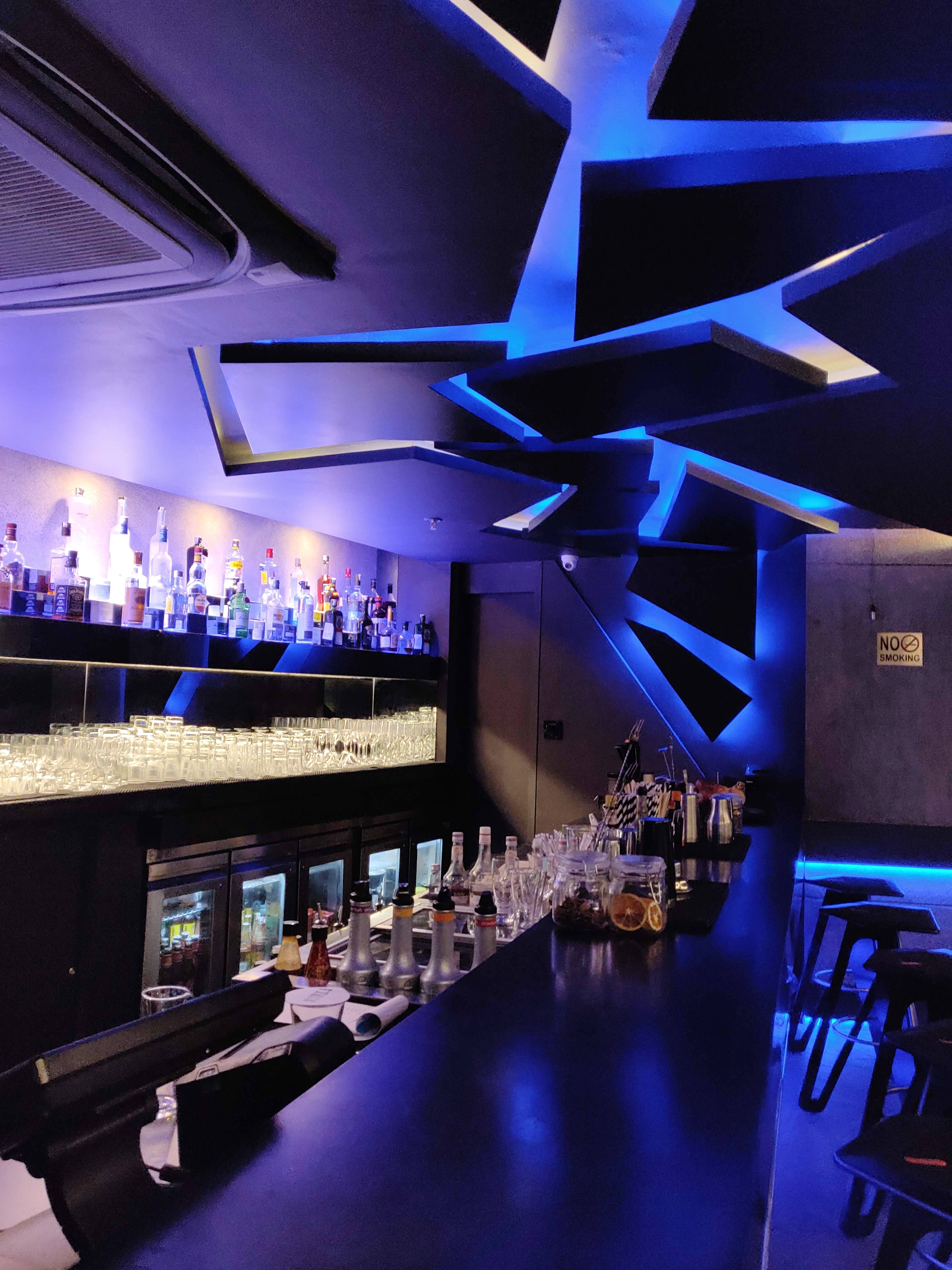 Lighting,Architecture,Ceiling,Interior design,Design,Building,Bar,Room,Night