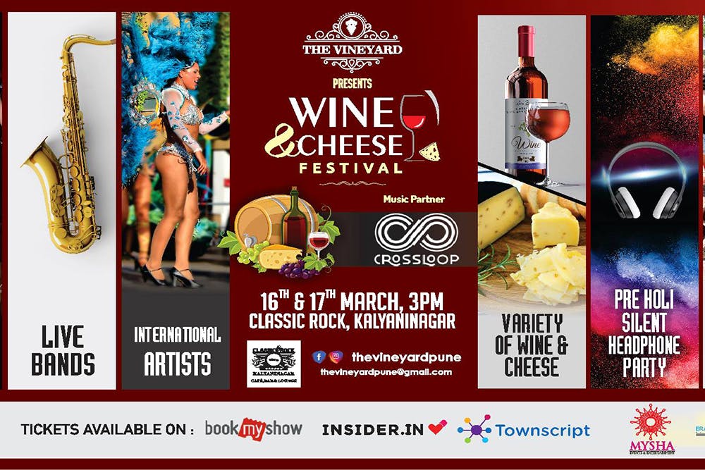The Vineyard India's Premiere Wine & Cheese Festival LBB