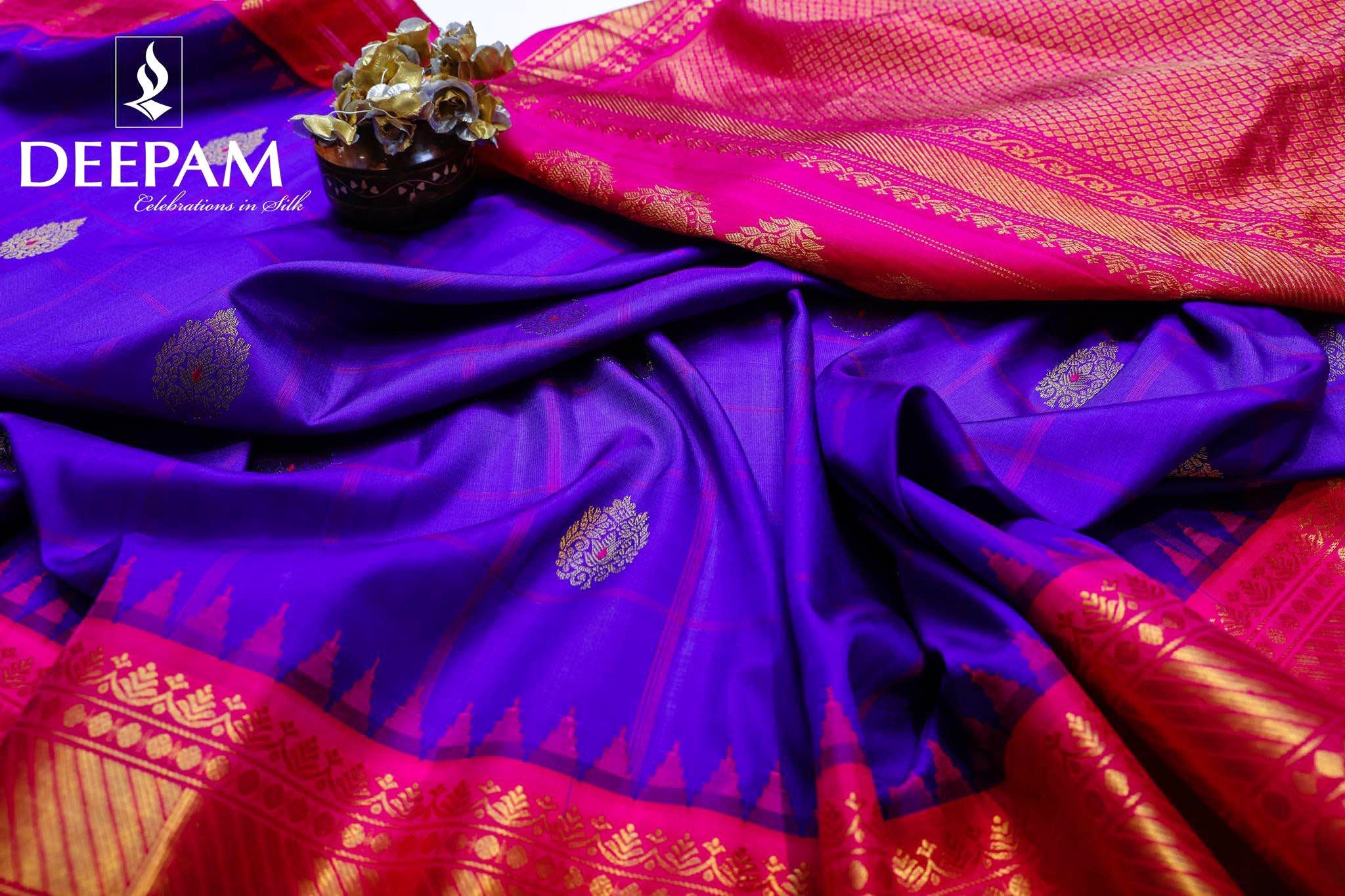 Head to this store now , to grab your favourite Kanjiavaram silk at 40% off !