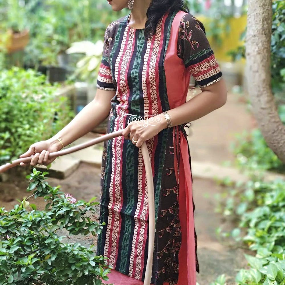 The Chennai Silks - Hosur - KHADI -SIMPLY BEAUTIFUL. Indian traditional wear  is impossible to turn down? It is comfortable, economical and beautiful.  #thechennaisilks #hosur #bangalore #bengaluru #dress #readymade #women  #silk #saree #