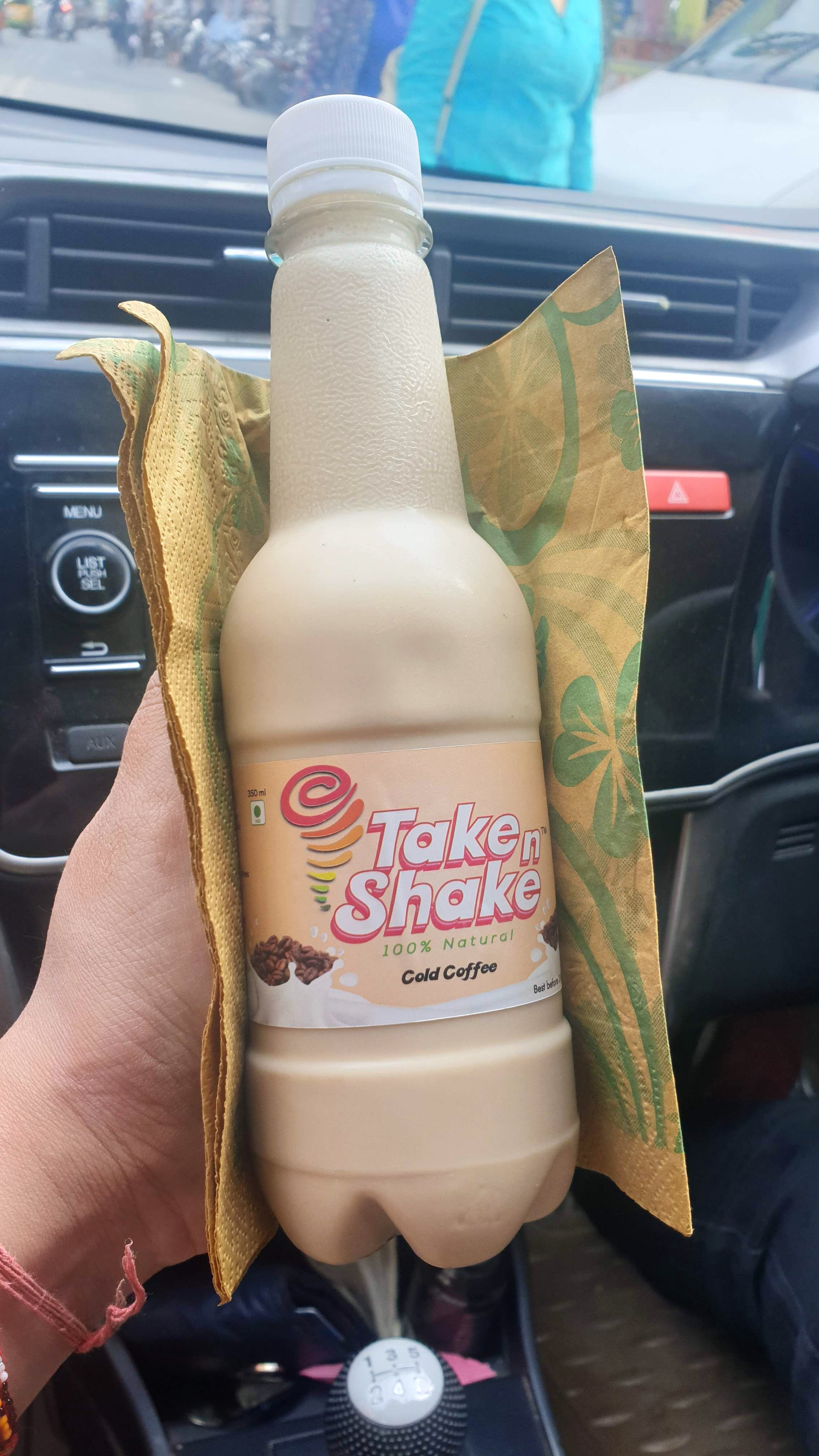 Portable Cart With Take Away Shakes