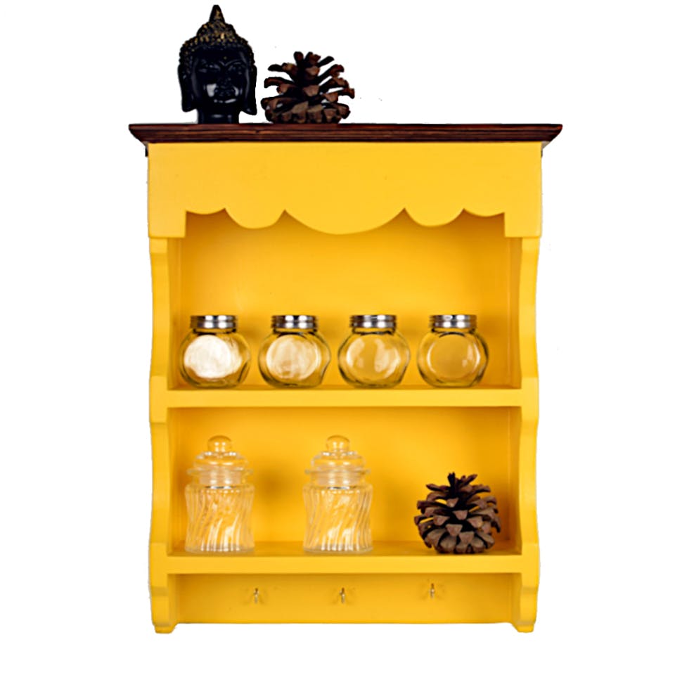 Shelf,Furniture,Yellow,Shelving,Spice rack