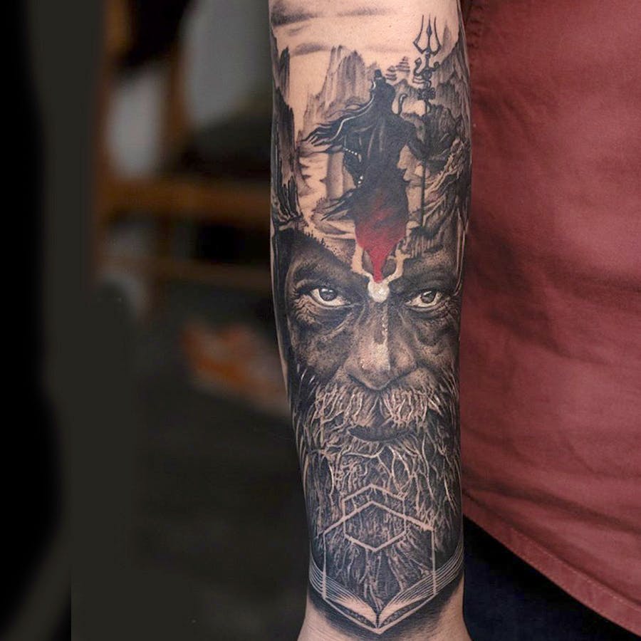 Tattoo,Arm,Flesh,Human body,Demon,Muscle,Fictional character,Human leg