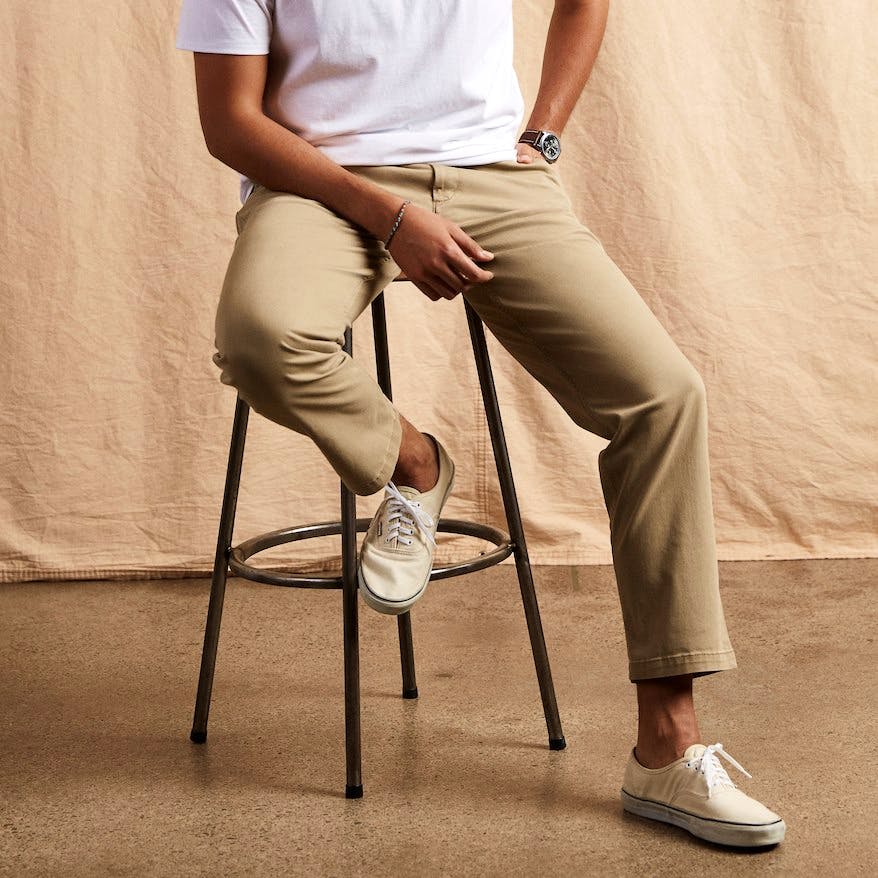 Buy Dockers Khakis Mens Cottonlinen Beige Pants Size 3432 Online in India   Etsy