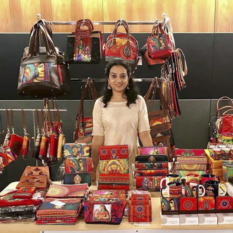 Buy All Things Sundar Women Red, Black, Yellow Shoulder Bag Multicolor  Online @ Best Price in India | Flipkart.com