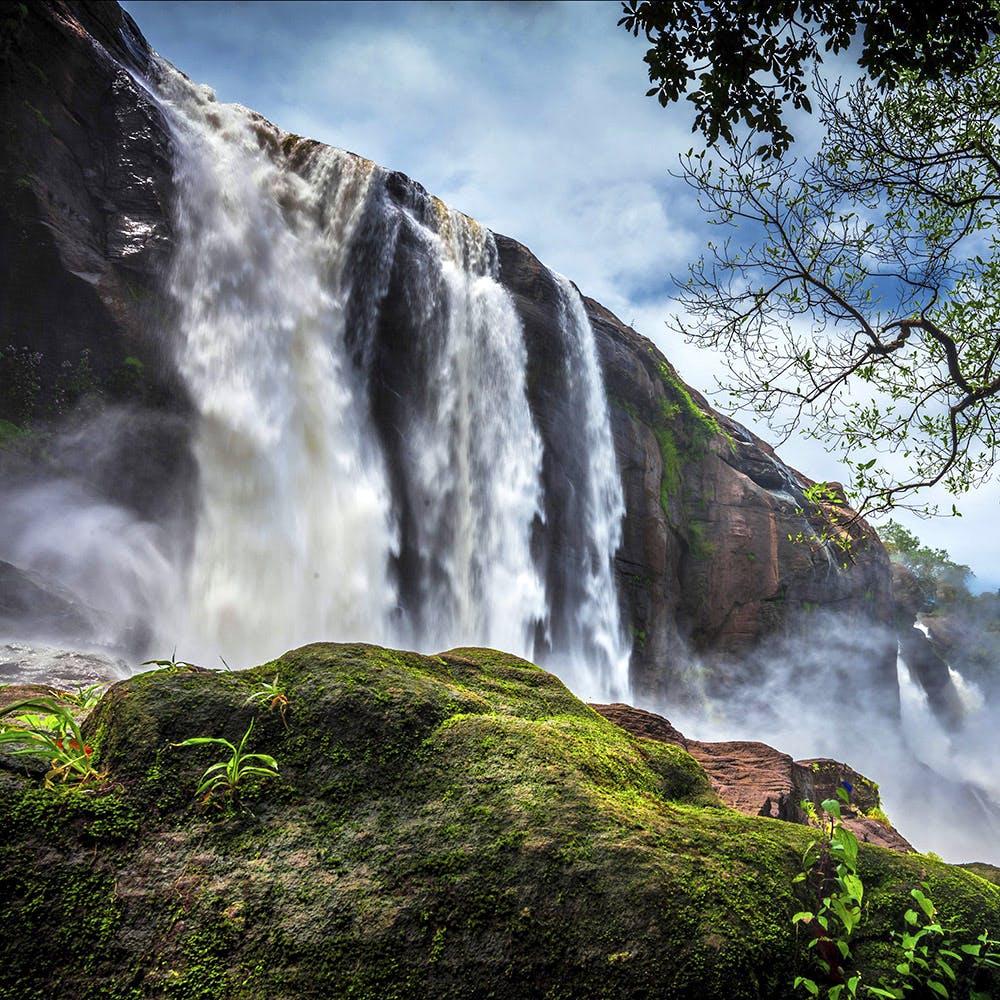 Waterfall,Body of water,Natural landscape,Nature,Water resources,Water,Watercourse,Vegetation,Nature reserve,Chute