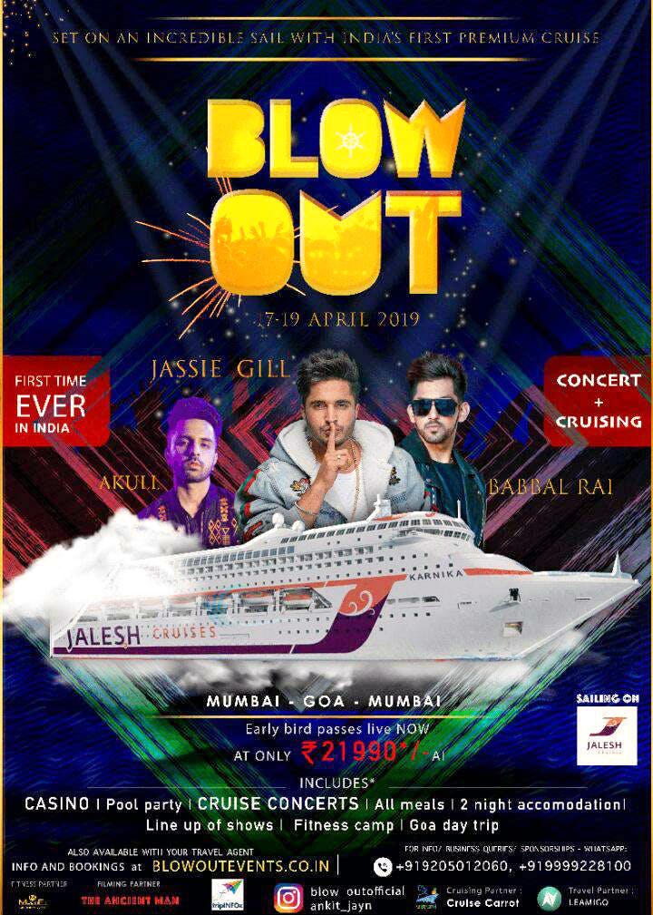 Mumbai To Goa musical concert like never before! This blowout got you covered!