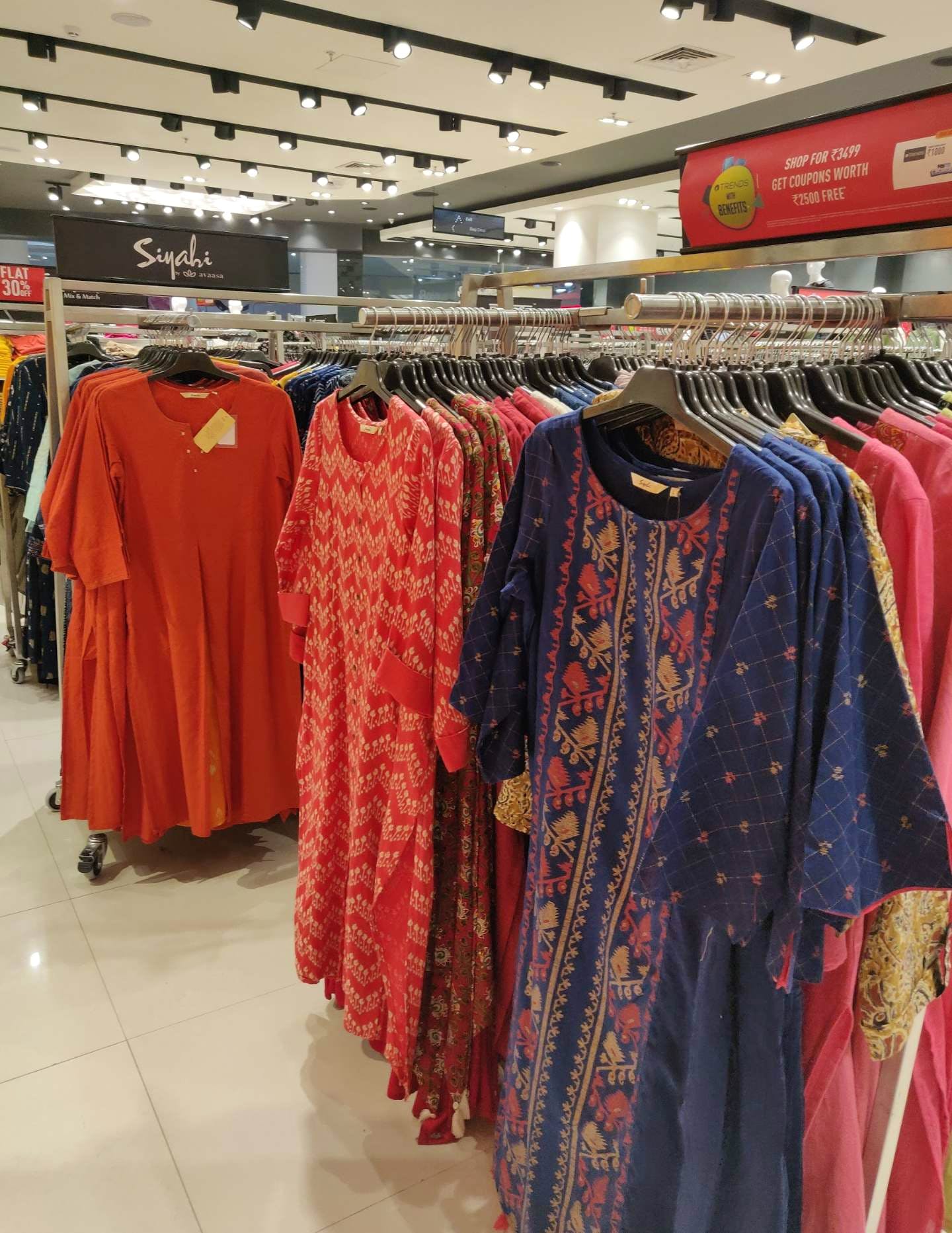 reliance trends kurtis online shopping