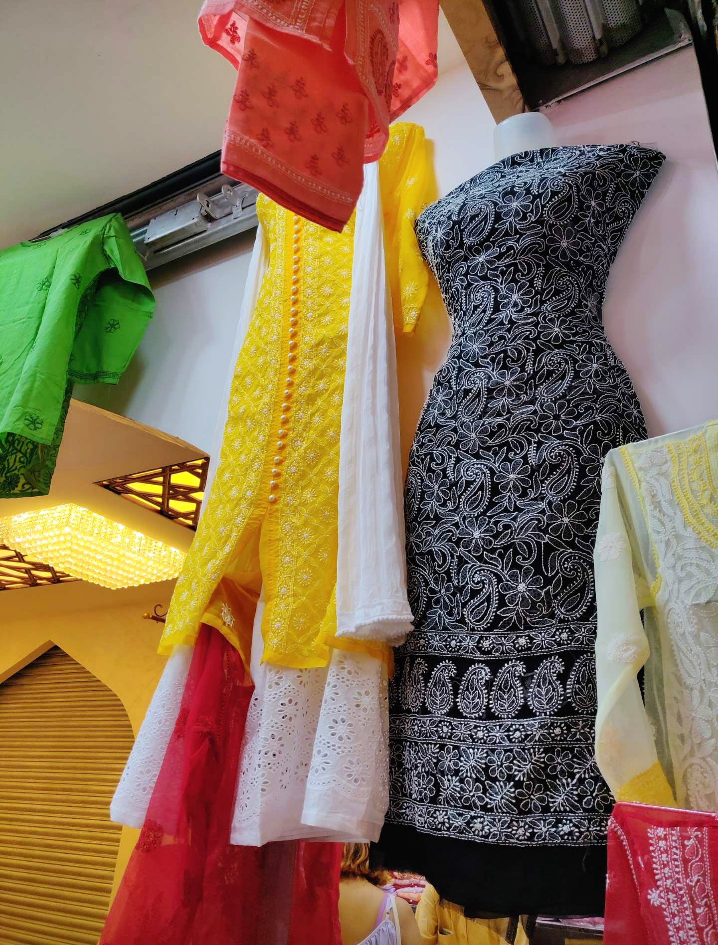Shree Fabs Sana Safinaz Chikankari Collection Dress Material - - Surat  Wholesale Market