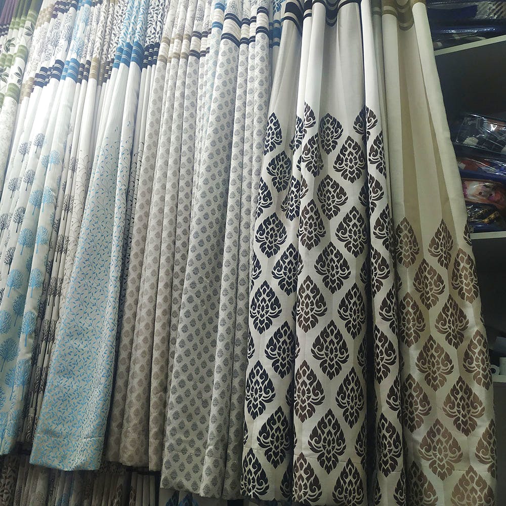 Curtain,Window treatment,Textile,Interior design,Window,Interior design,Room,Linens,Pattern,Pattern