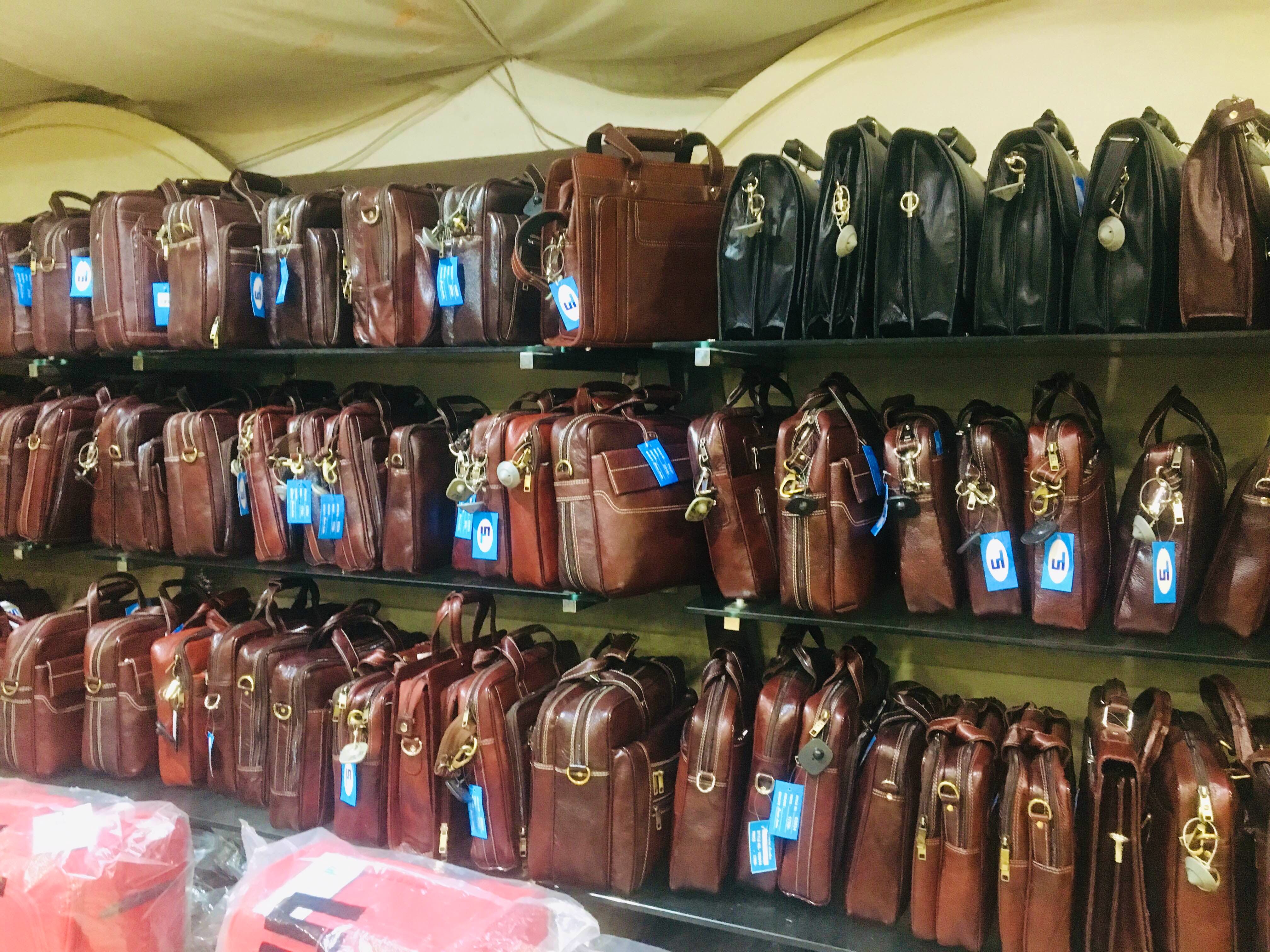 shree leather showroom in cp