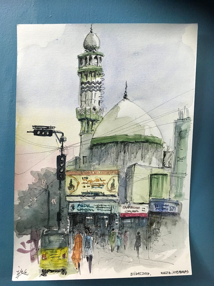 From India With Love  Urban Sketchers