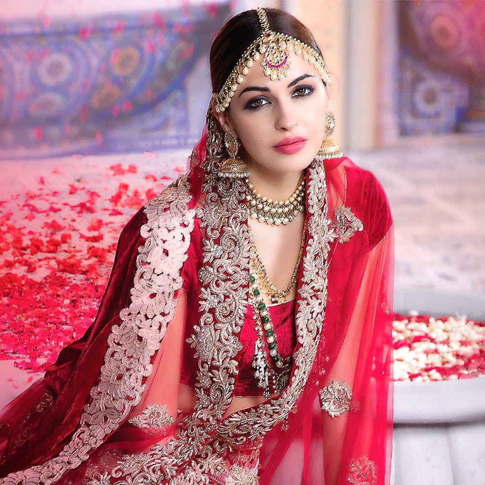 Bridal Red Lehenga Set – Seema Gujral
