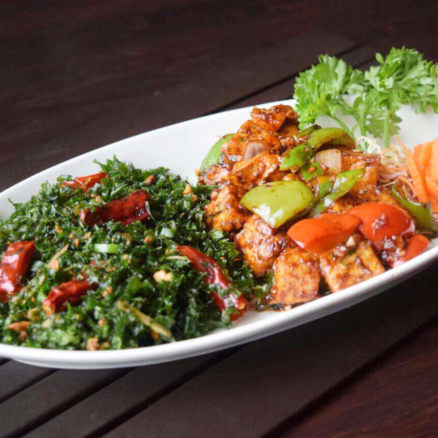 Dish,Cuisine,Food,Ingredient,Vegan nutrition,Sesame chicken,Salad,Vegetable,Meat,Produce