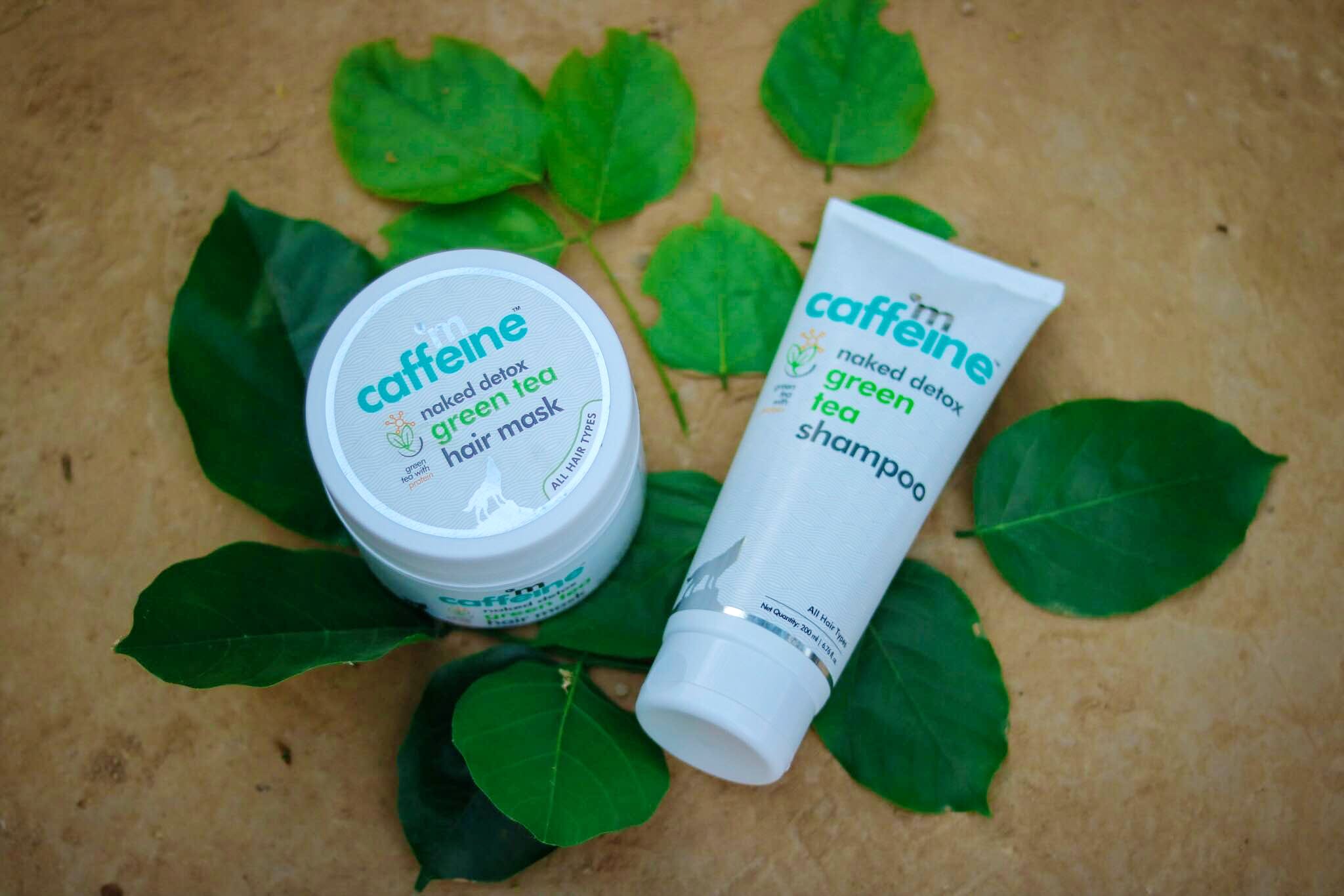 caffeine green tea face wash