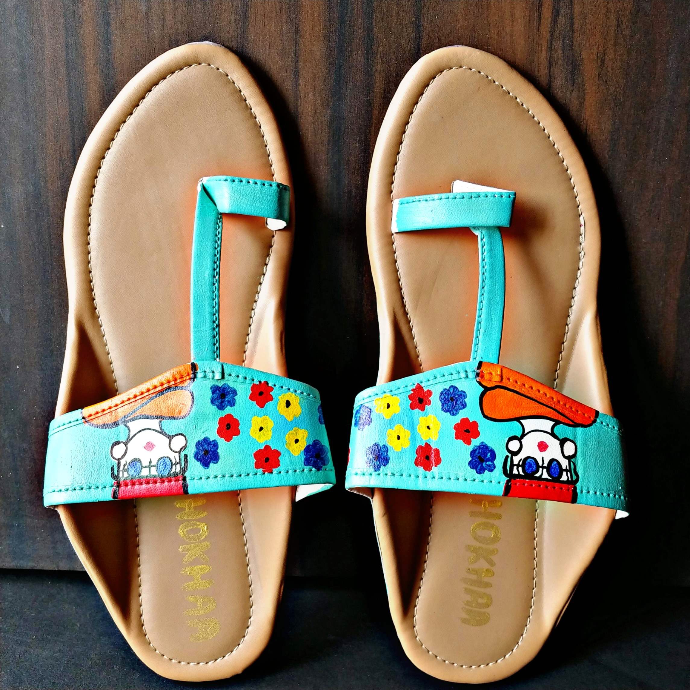 Footwear,Shoe,Slipper,Turquoise,Sandal,Beige,Font,Fashion accessory,Turquoise,Flip-flops