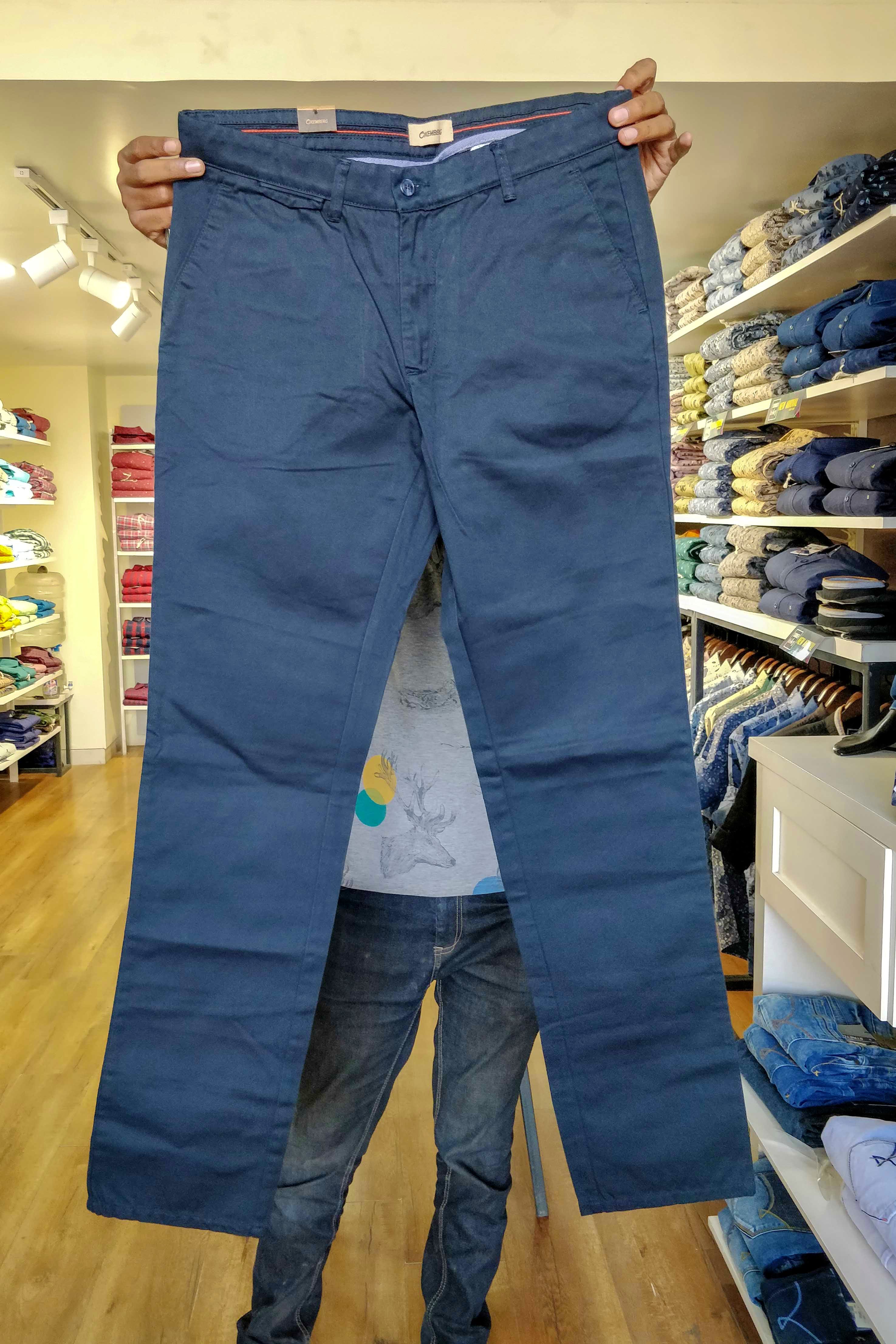 Oxemberg Regular Fit Casual Wear Trousers Pants