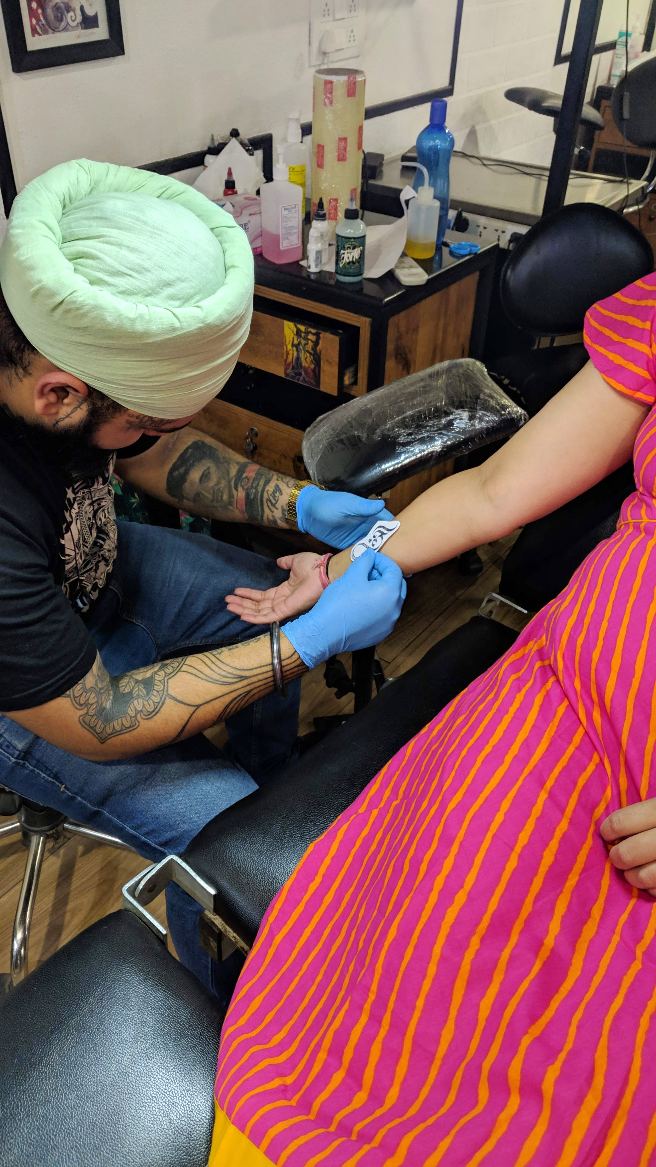 Get tattooed with Lokesh Verma who has inked Bollywood celebrities and  someone who holds a Guinness World record too  Local Samosa