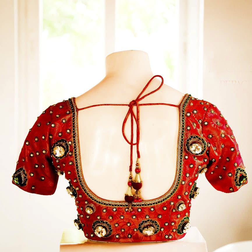 Red,Clothing,Blouse,Neck,Maroon,Orange,Top,Design,Pattern,Shirt