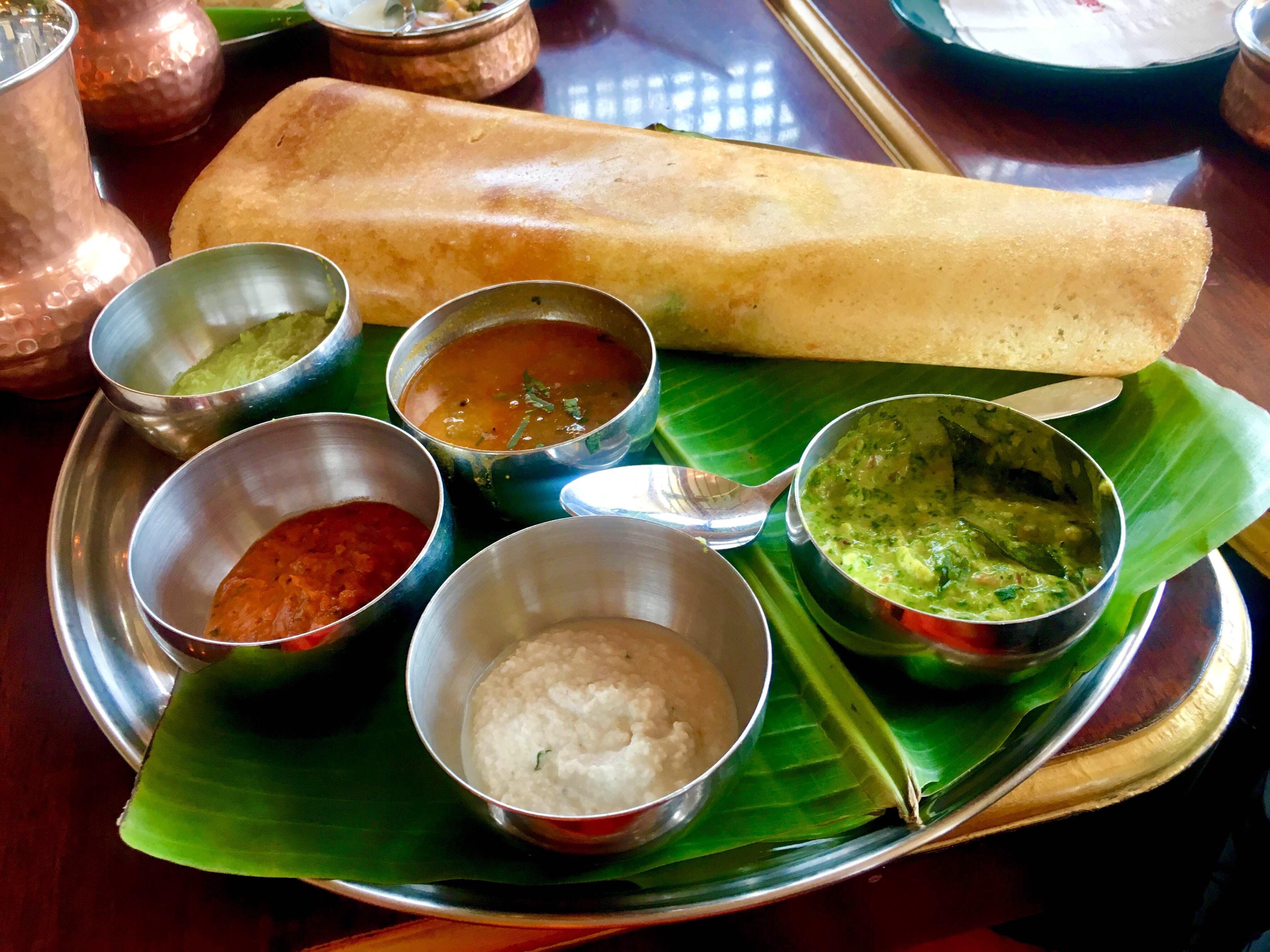 Dish,Food,Cuisine,Ingredient,Chutney,Indian cuisine,Dosa,Meal,Tamil food,South Indian cuisine