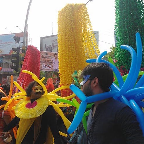 Yellow,Fun,Carnival,Flower,Festival,Plant,Event,Vacation,Costume,Leisure