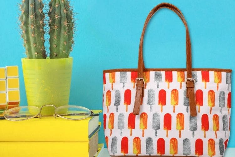 Handbag,Bag,Yellow,Orange,Tote bag,Fashion accessory