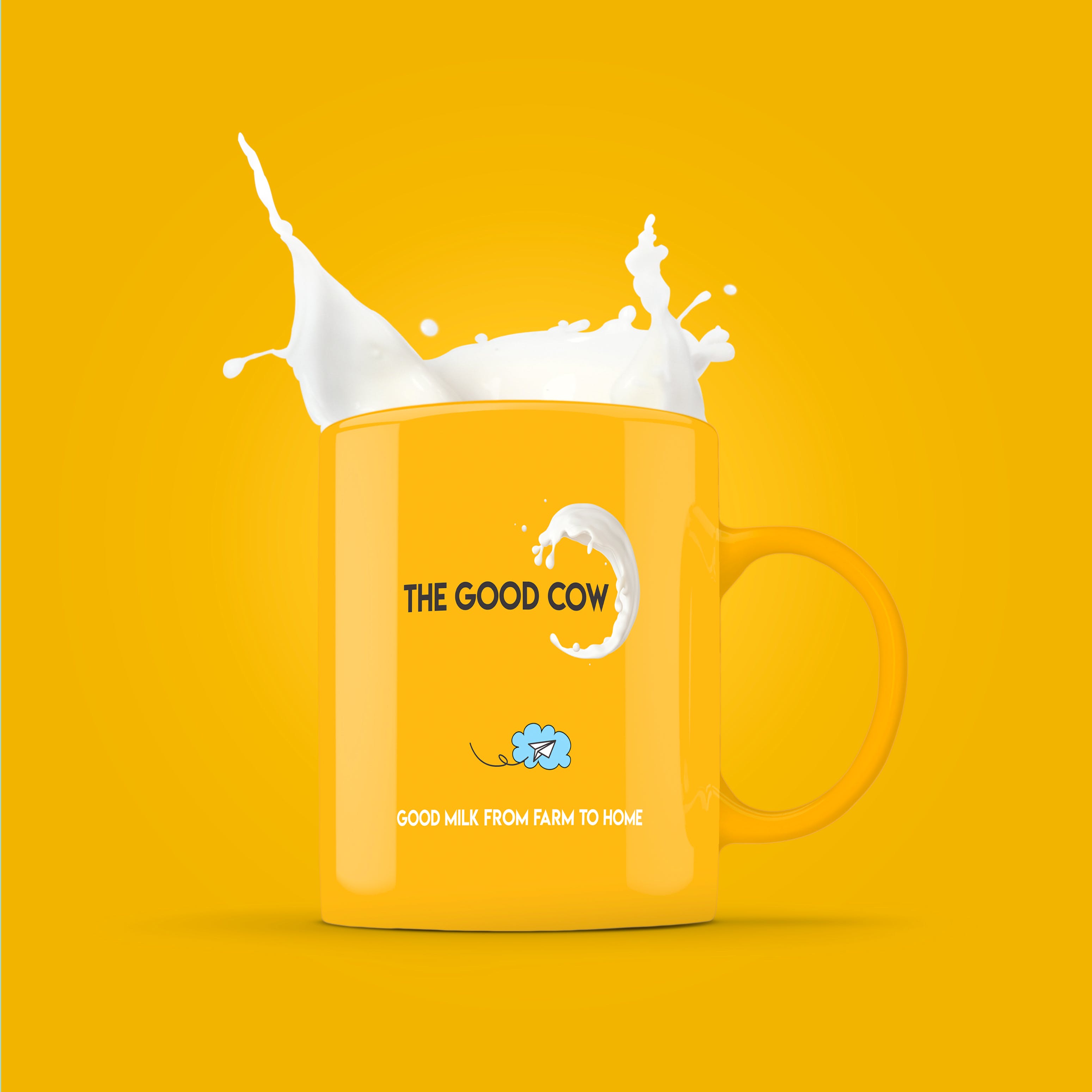 Yellow,Product,Illustration,Logo,Drink,Cup,Graphics