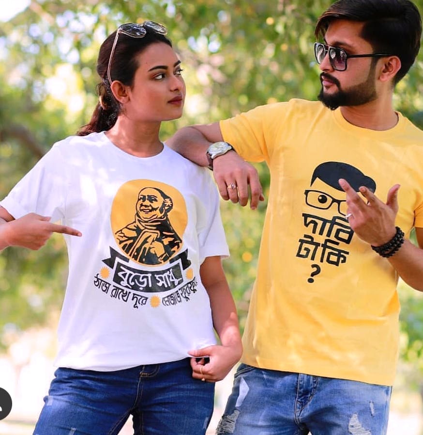 bengali written t shirts online india