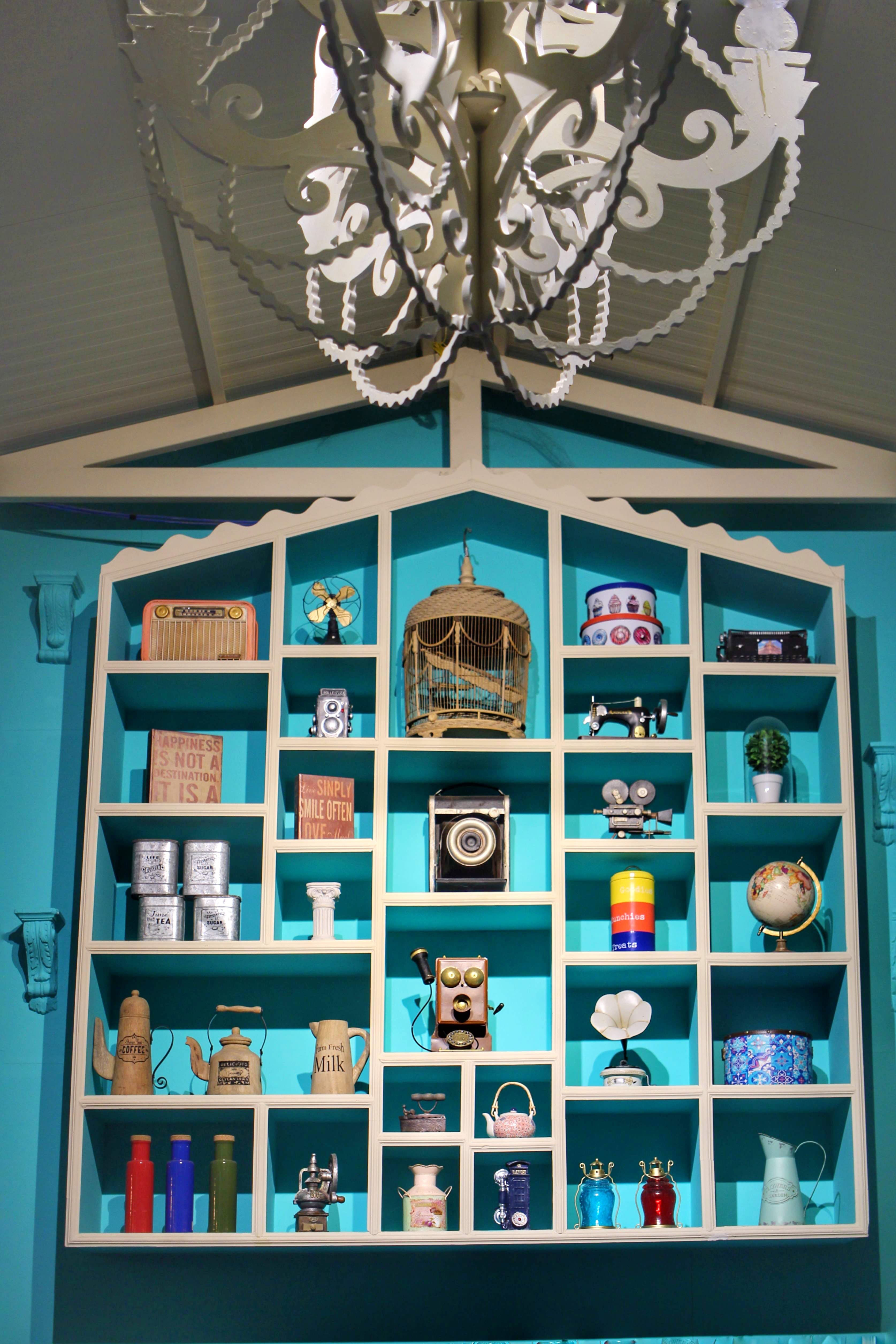 Blue,Turquoise,Room,Display case,Collection,Display board,Turquoise