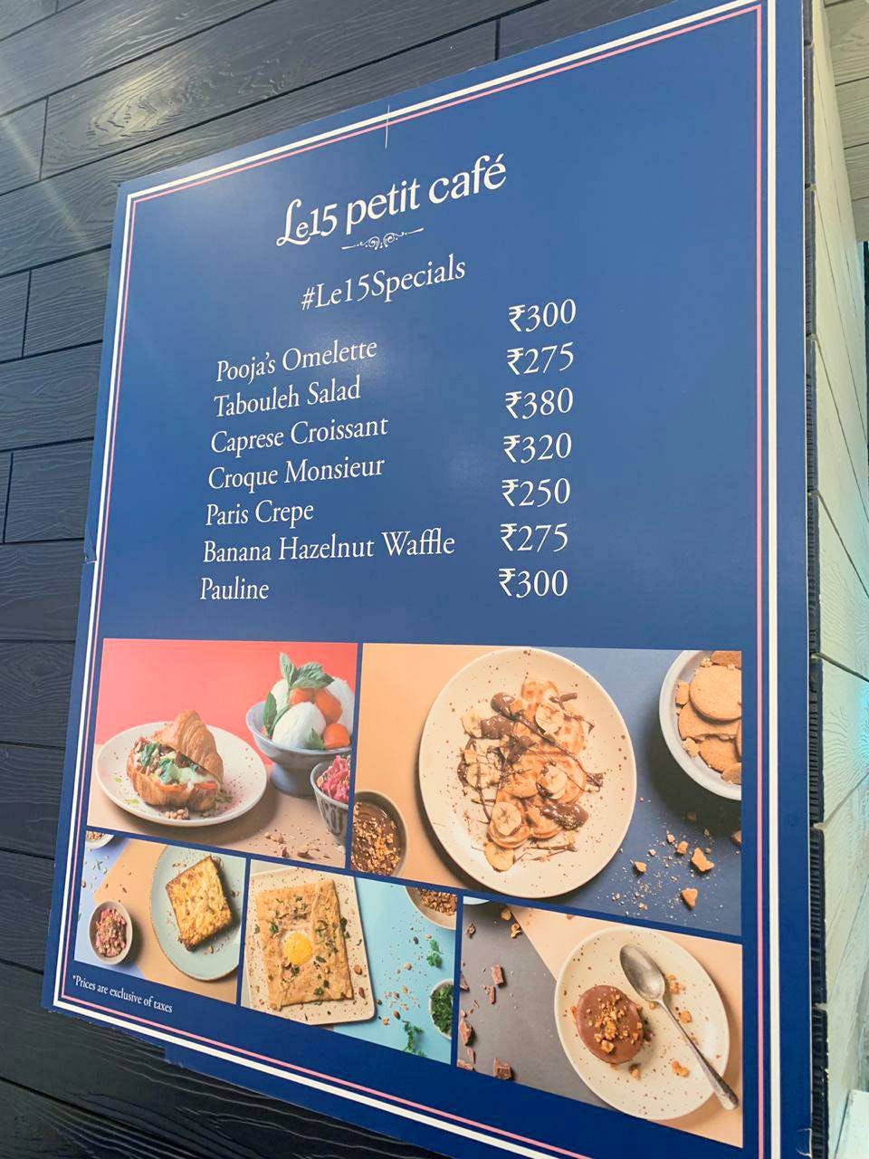 A Little Bit Of Paris At Le 15 Petit Cafe In Mumbai Lbb