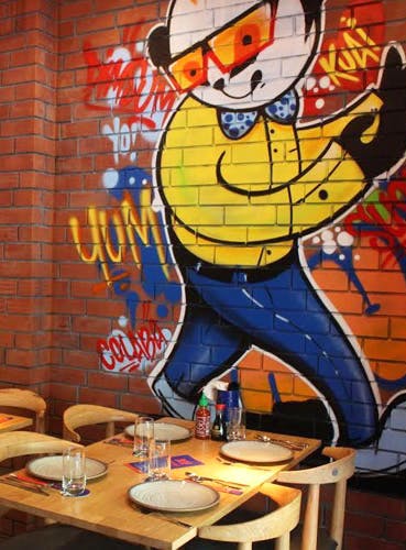 Cartoon,Street art,Art,Graffiti,Mural