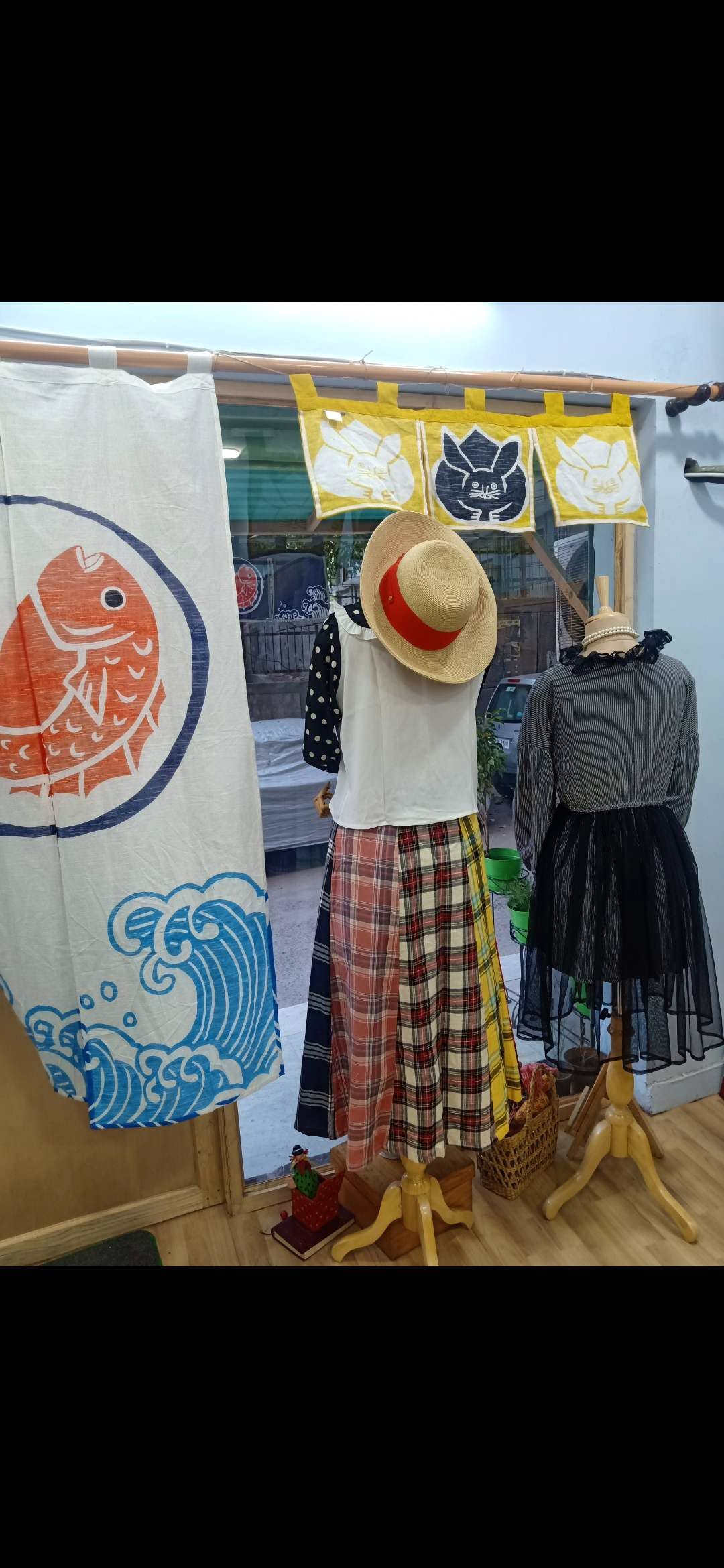Clothing,Textile,Pattern,Display window,Boutique,Costume,Pattern