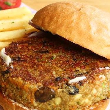 Dish,Food,Cuisine,Ingredient,Veggie burger,Produce,Staple food,Recipe,Patty,Fried food