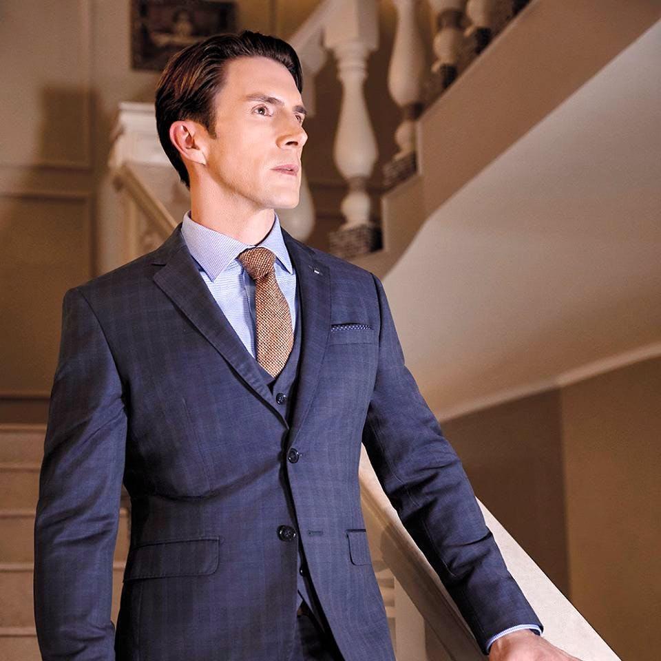 Louis Philippe Luxury Wedding - Three-Piece Suit 