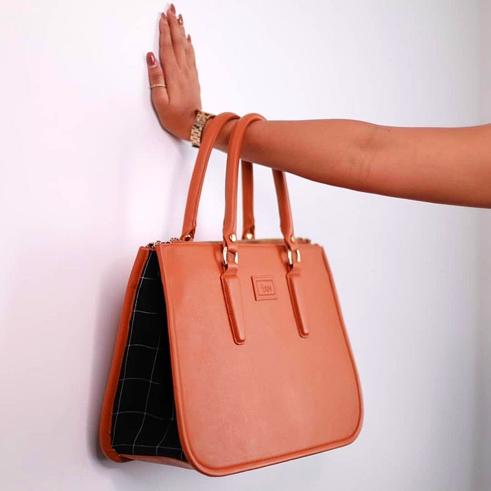 Womens tan tote on sale bag