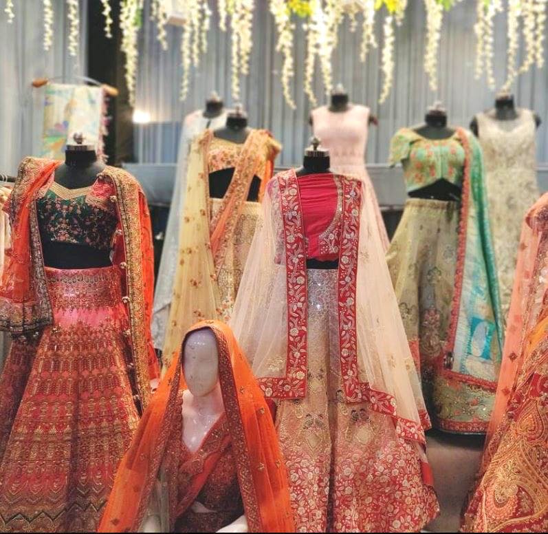 Lehenga odhni best sale