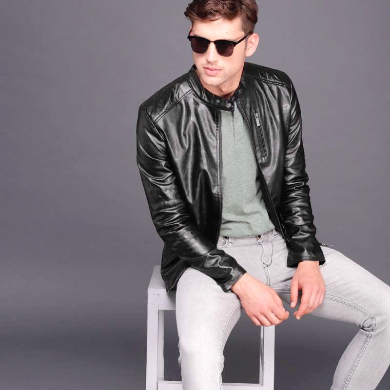 Clothing,Leather,Leather jacket,Jacket,Collar,Outerwear,Textile,Fashion,Sleeve,Top