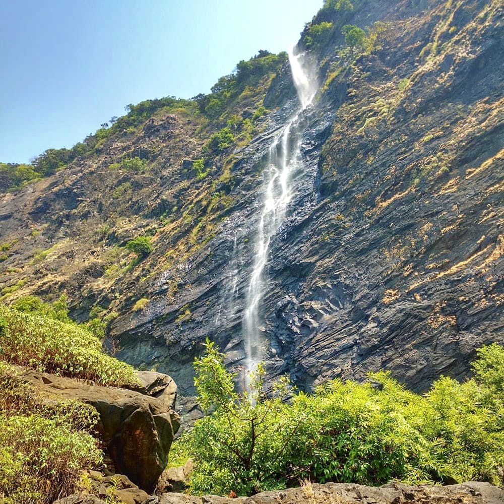 Waterfall,Natural landscape,Water resources,Nature,Vegetation,Water,Nature reserve,Watercourse,Hill station,Wilderness