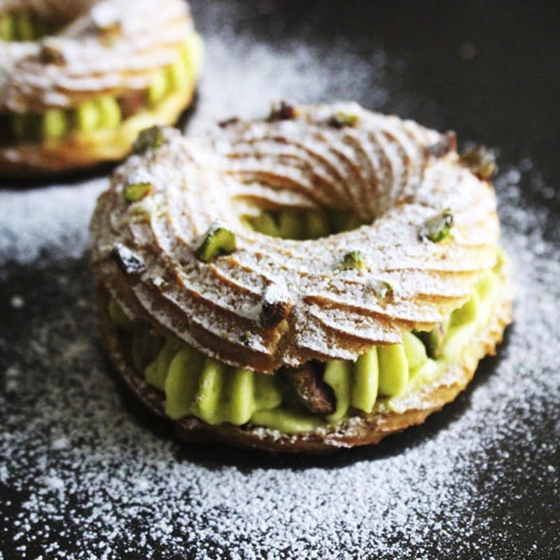 Dish,Food,Cuisine,Ingredient,Baked goods,Dessert,Produce,Pastry,Paris-brest,Recipe