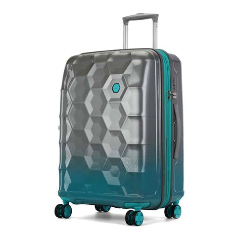 Suitcase,Hand luggage,Turquoise,Aqua,Baggage,Bag,Luggage and bags,Rolling,Turquoise,Wheel