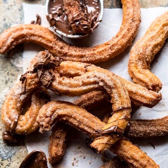 Churro,Food,Cuisine,Snack,Dish,Ingredient,Dessert,Baked goods,Mexican food,Latin american food