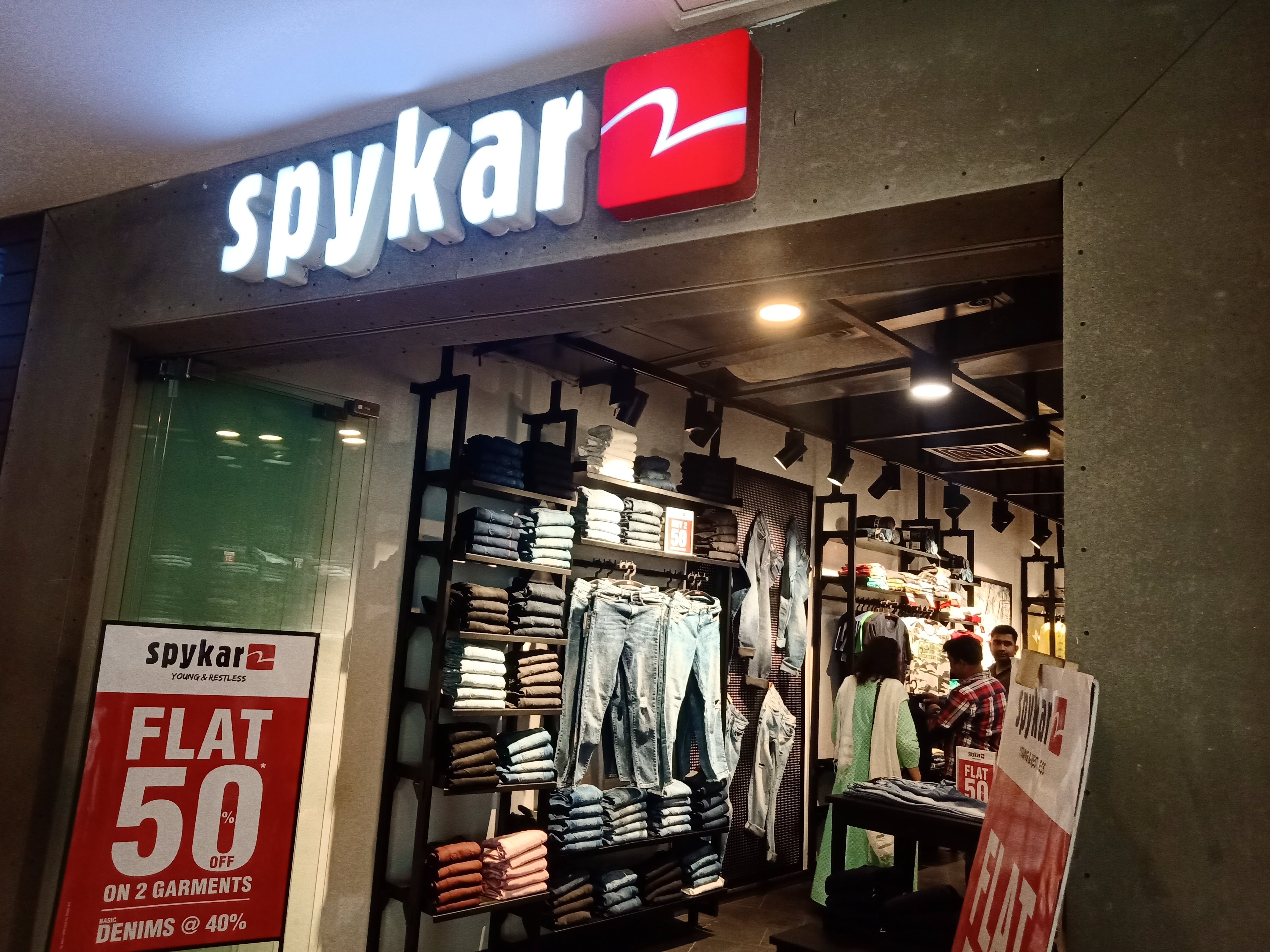 Spykar shop jeans store