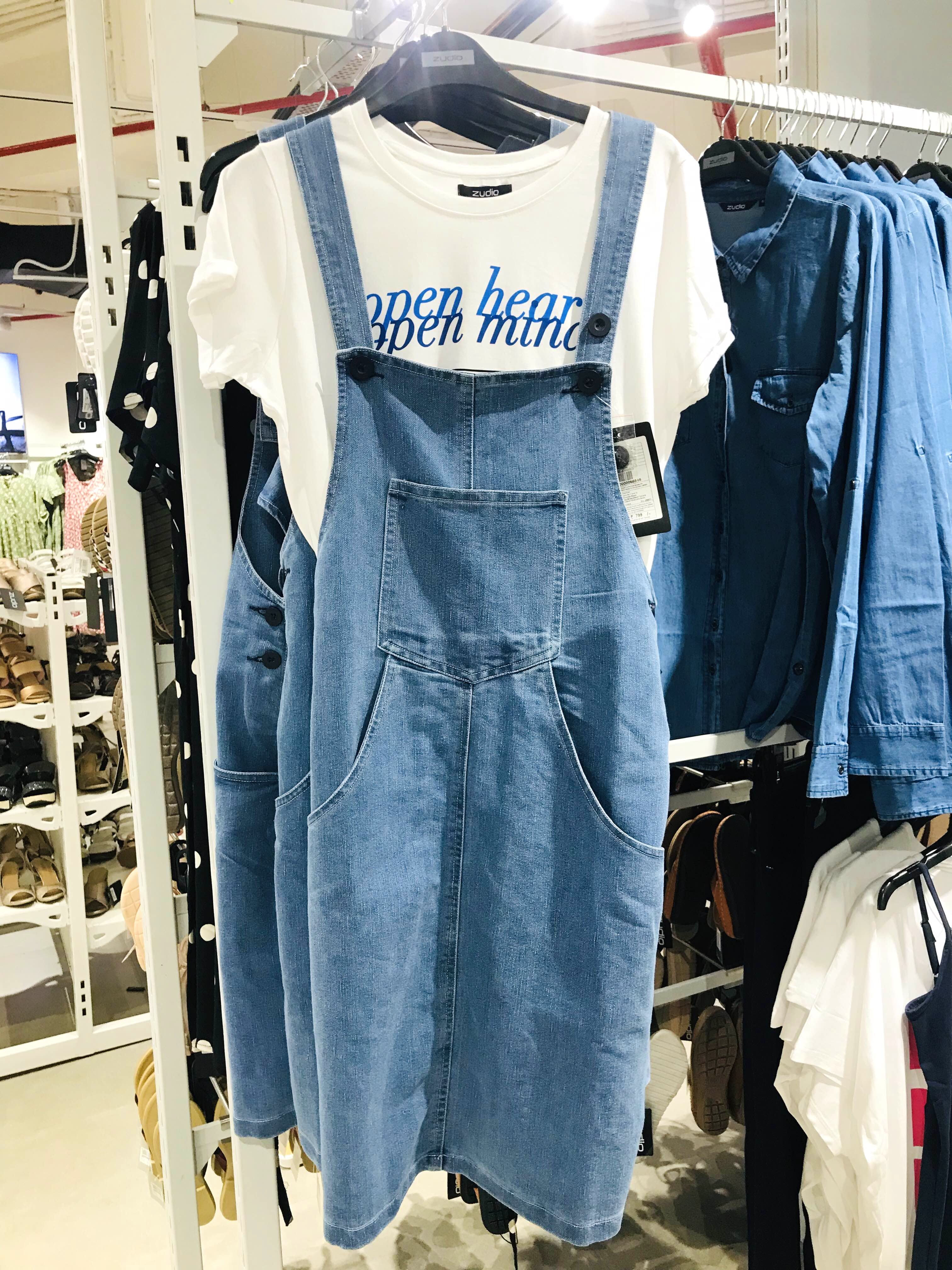 Clothing,Denim,Clothes hanger,Boutique,Jeans,Overall,Textile,T-shirt,Dress,One-piece garment